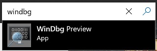 search WinDBG